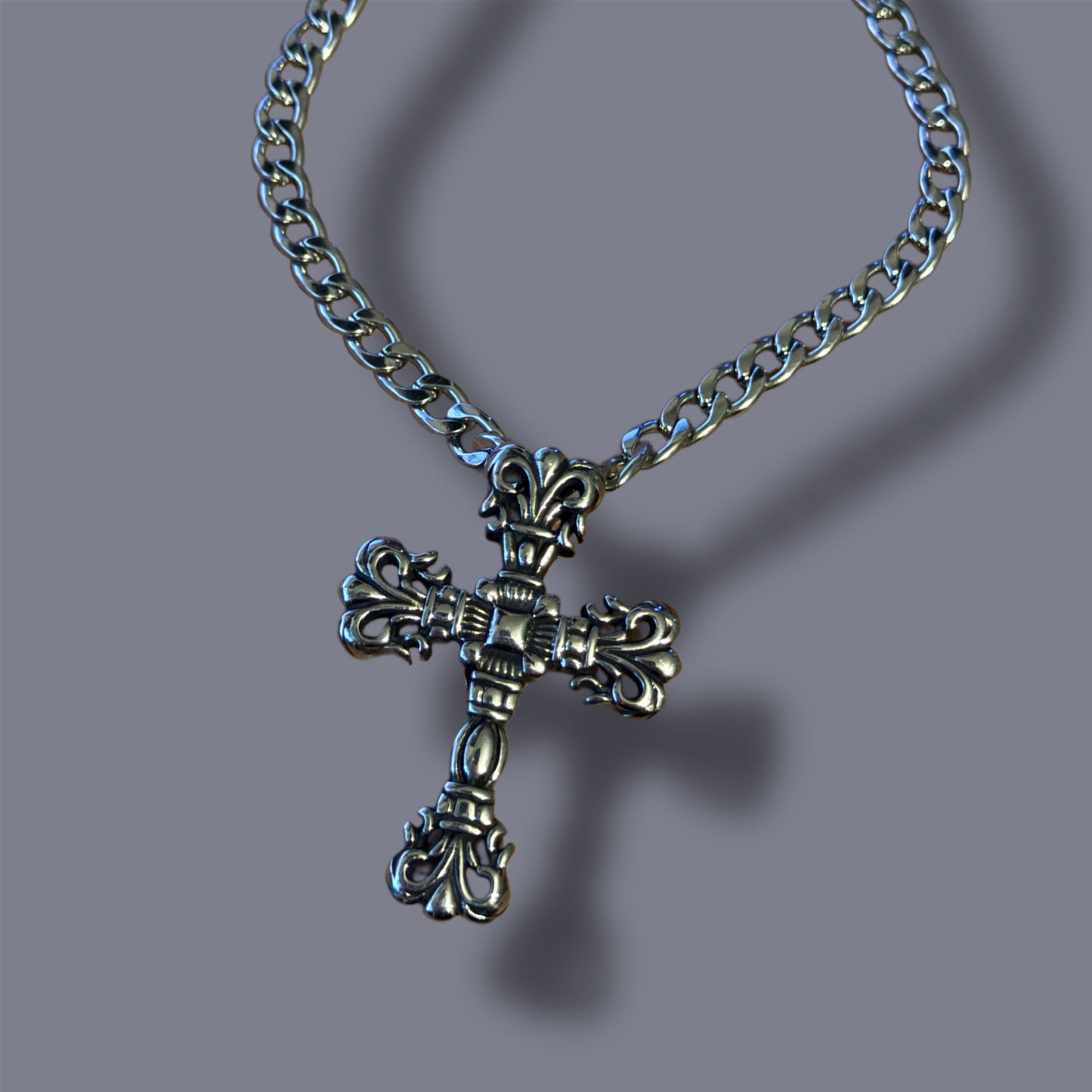 Crown Cross Necklace
